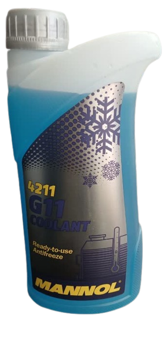 ضدیخ و ضدجوش آبی مانول mannol یک لیتر