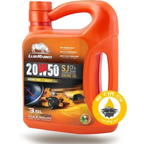 روغن موتور لوبرینو SJ-CF4 20W-50 Semi