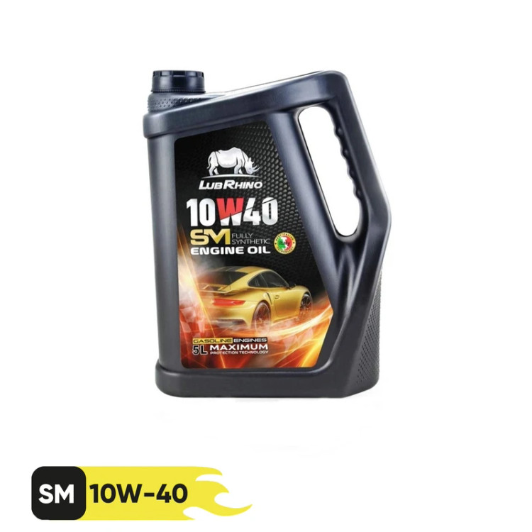 روغن موتور لوبرینو مدل 10W-40 SN حجم 5 لیتر