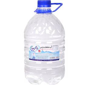 آب دو بار مقط نابت 4 لیتری